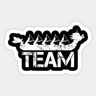 Dragon Boat Racing Team Sticker